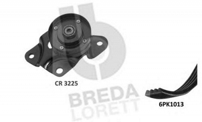 BREDA LORETT kca0063 -  Поликлиновой ременный комплект